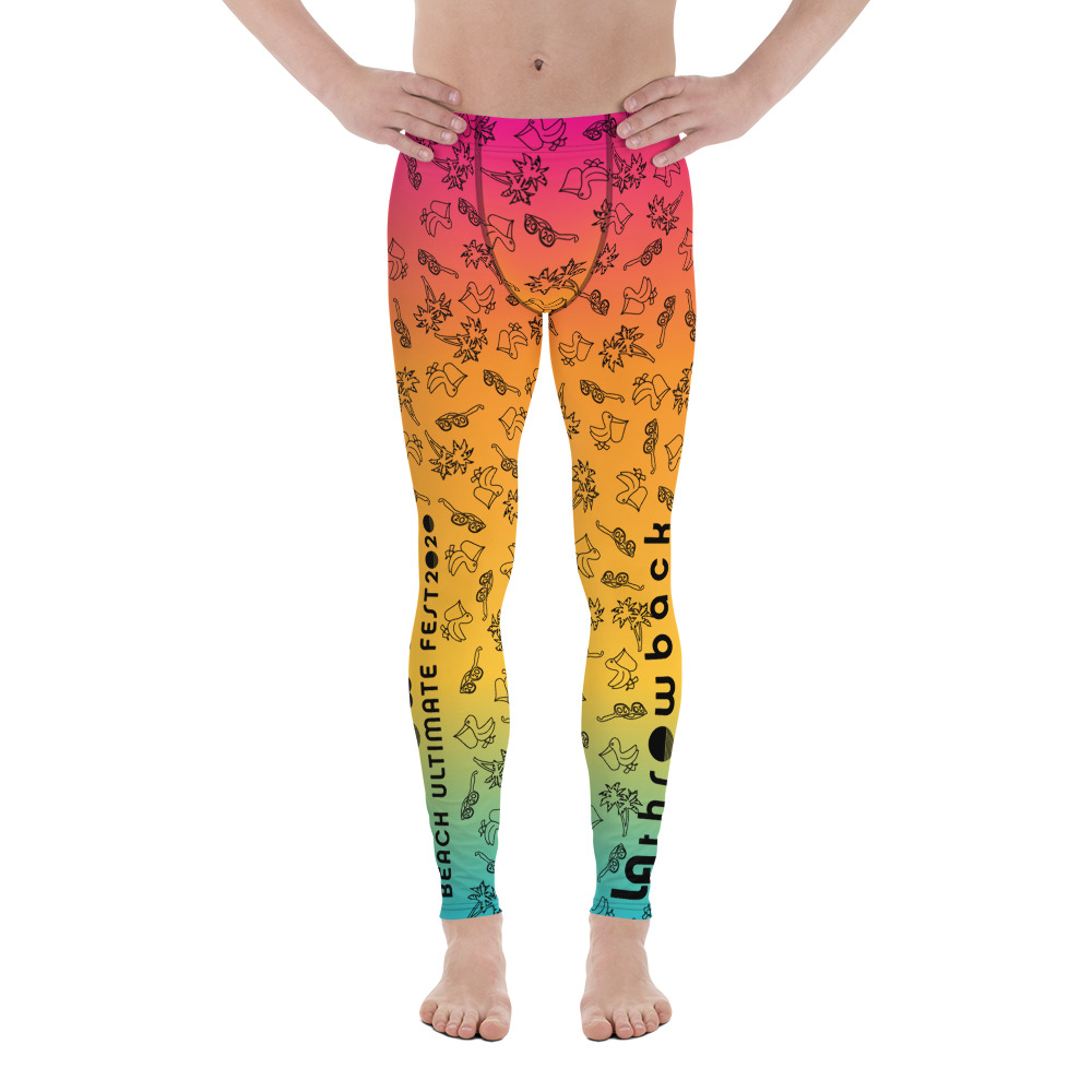 LATB 2020 Men's Leggings sunset black pattern