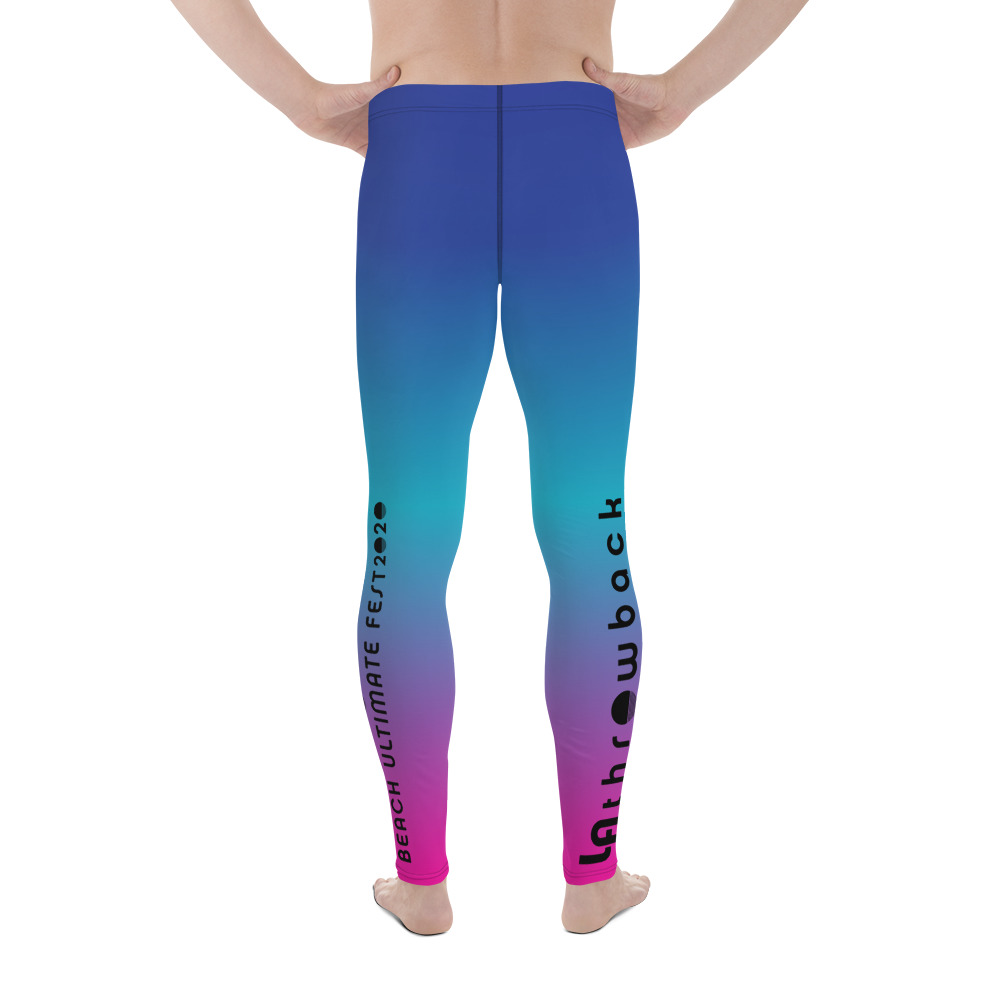 LATB2020 Men's Leggings blue-pink - Image 2